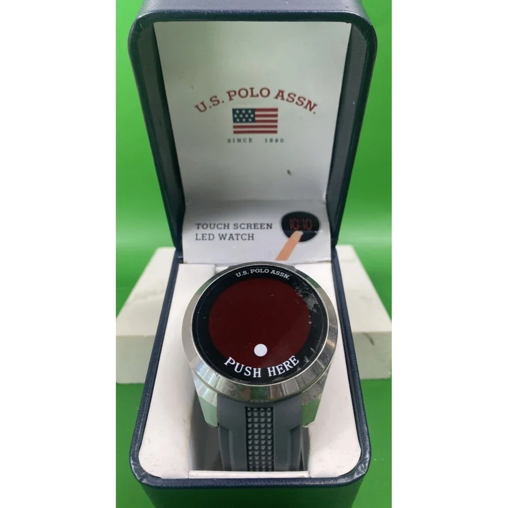 U.S. POLO ASSN. Watch Men’s Digital Wristwatch LED Touch Screen
